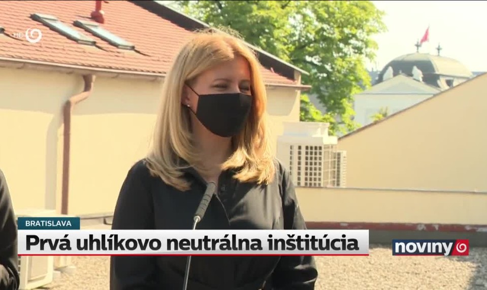Prvá uhlíkovo neutrálna inštitúcia