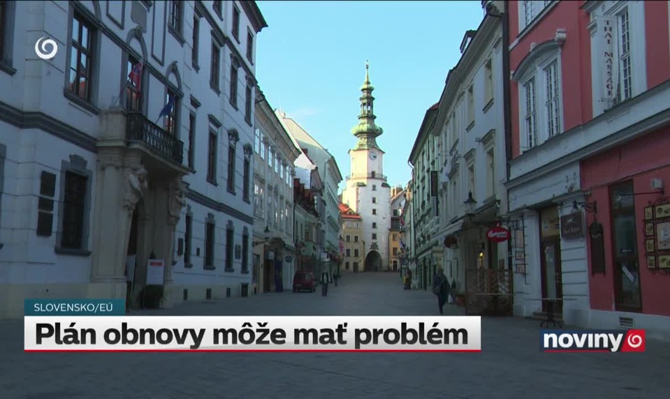 Plán obnovy môže mať problém