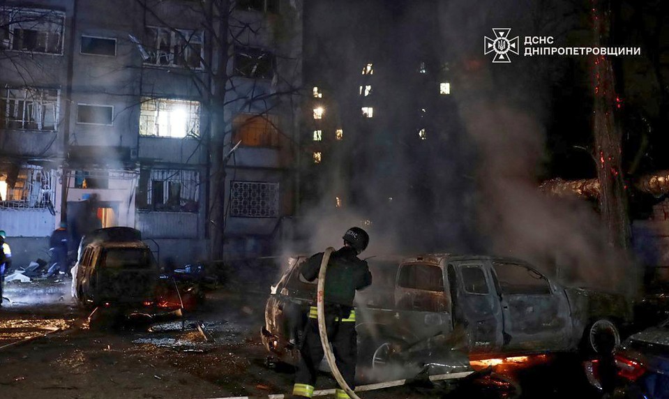 1522. deň na Ukrajine: Ruský útok na mesto Dnipro si vyžiadal životy najmenej dvoch civilistov