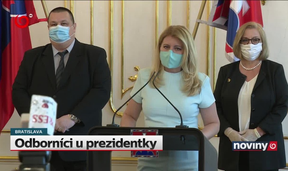 Odborníci u prezidentky