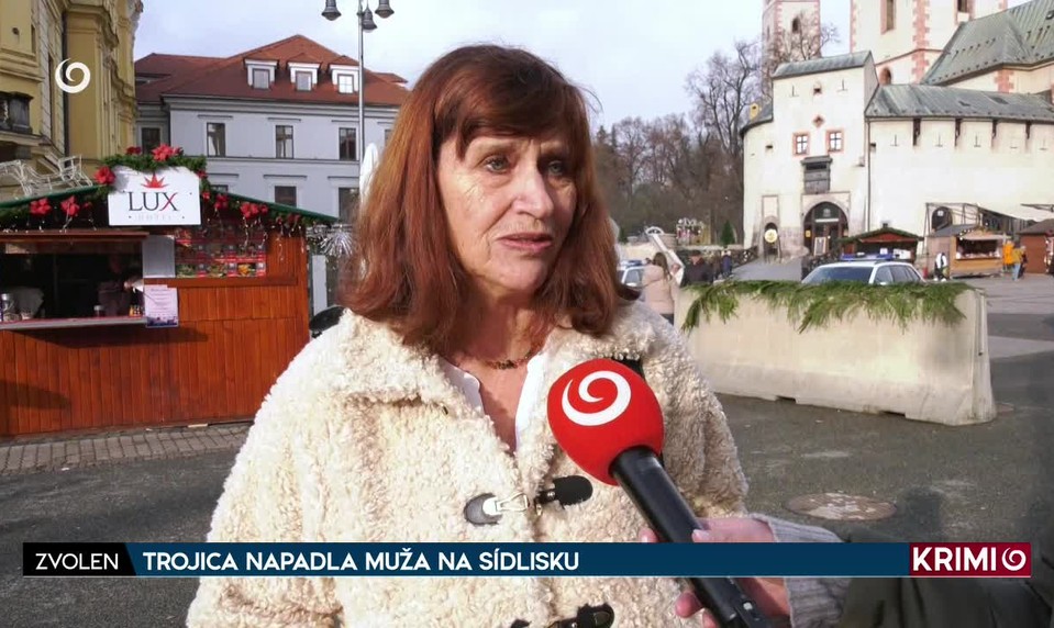 TROJICA NAPADLA MUŽA NA SÍDLISKU