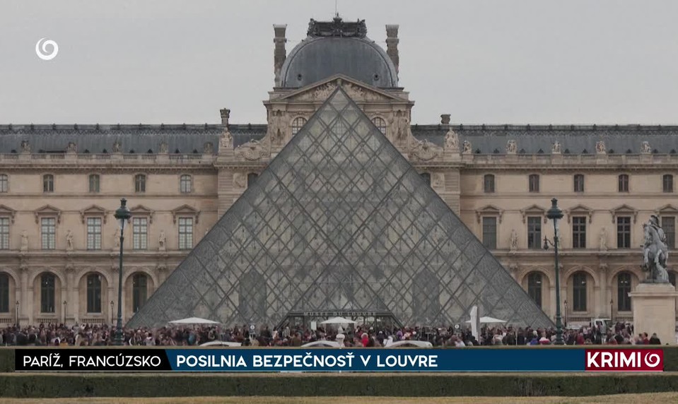 POSILNIA BEZPEČNOSŤ V LOUVRE