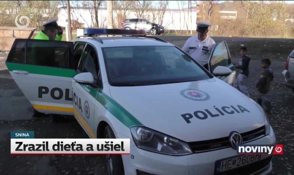 Zrazil dieťa a ušiel