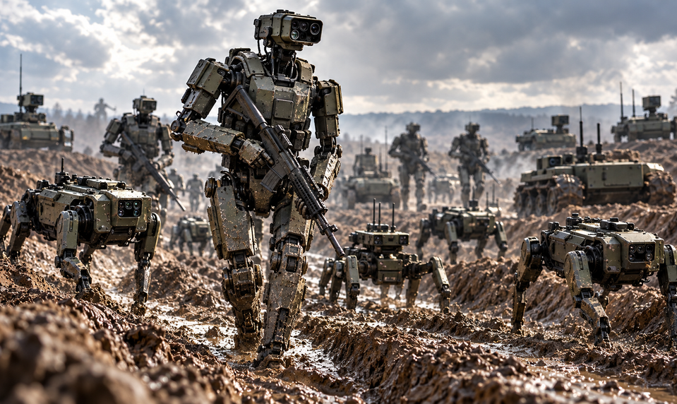 Ukrajina chystá armádu robotov a jej plán znie ako sci-fi