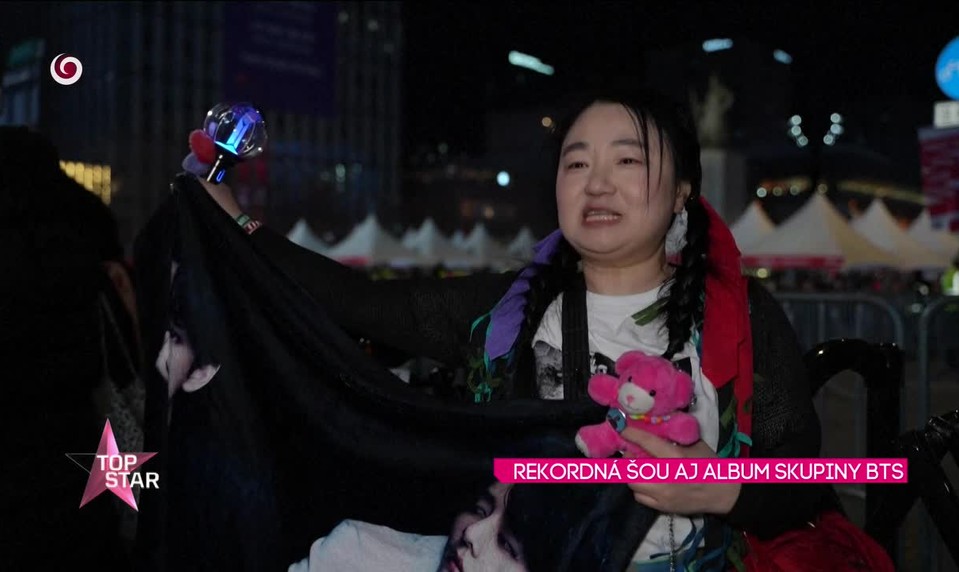 REKORDNÁ ŠOU AJ ALBUM SKUPINY BTS