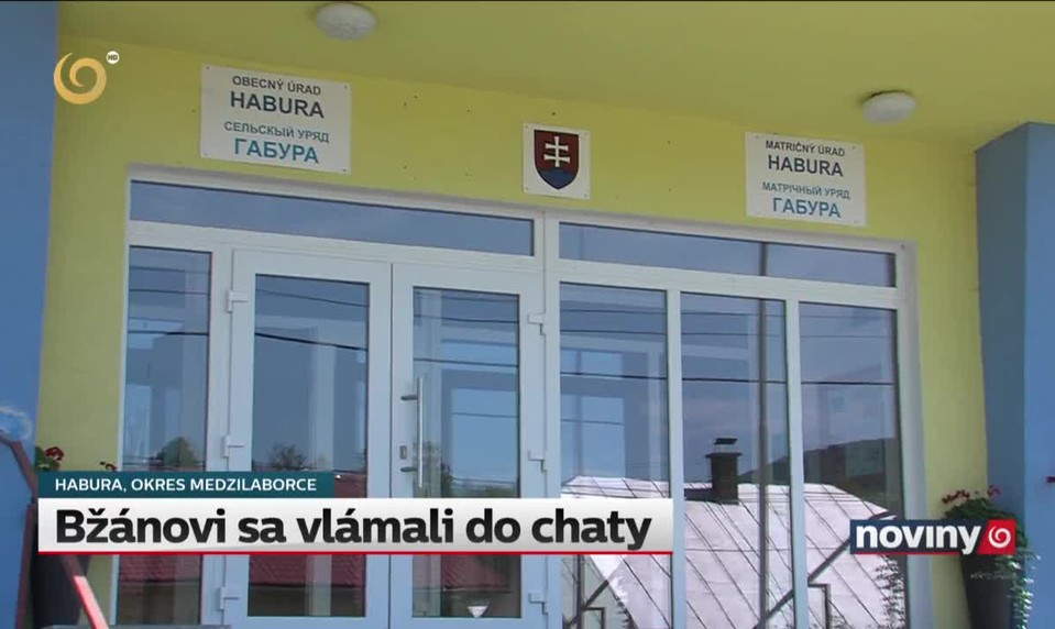 Bžánovi sa vlámali do chaty