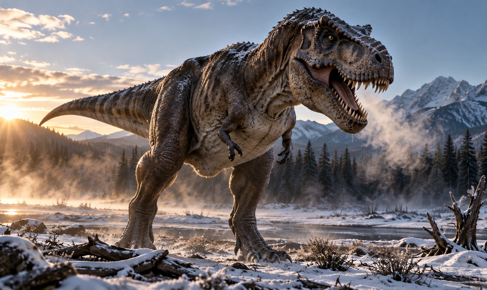 T. rex zvládal aj krutú zimu. Jeho zuby ukázali prečo