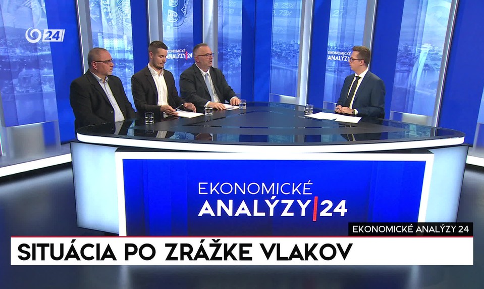 Ekonomické Analýzy 24: Nehoda vlakov nie je symbolom podinvestovanosti, myslí si Bednárik