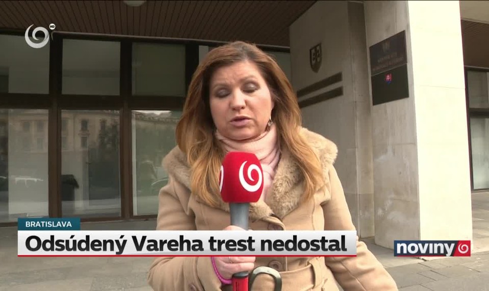 Odsúdený Vareha trest nedostal