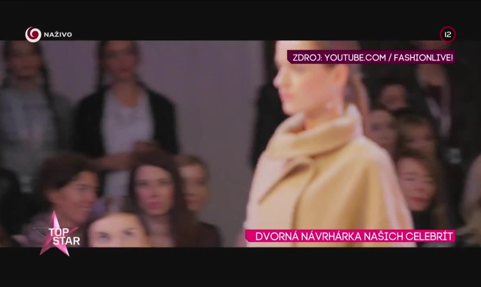 DVORNÁ NÁVRHÁRKA NAŠICH CELEBRÍT