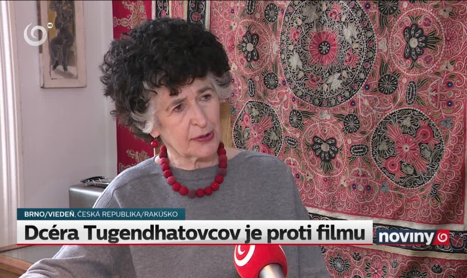 Dcéra Tugendhatovcov je proti filmu