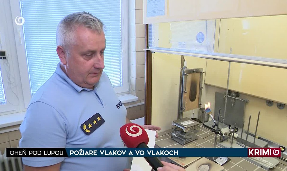 POŽIARE VLAKOV A VO VLAKOCH