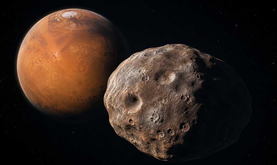 Phobos mätie vedcov. Jeho pôvod zostáva záhadou