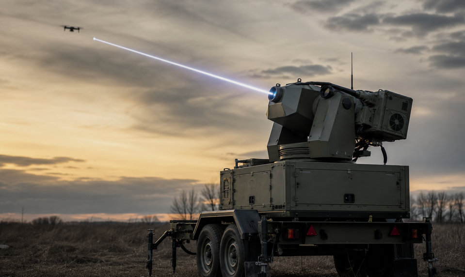 Ukrajinský laser Tryzub mení boj proti dronom