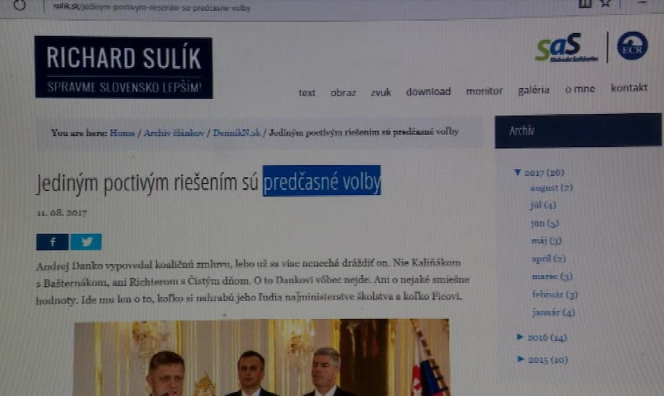 OĽaNO: Uvažujeme o tom, že vyslovíme vláde nedôveru