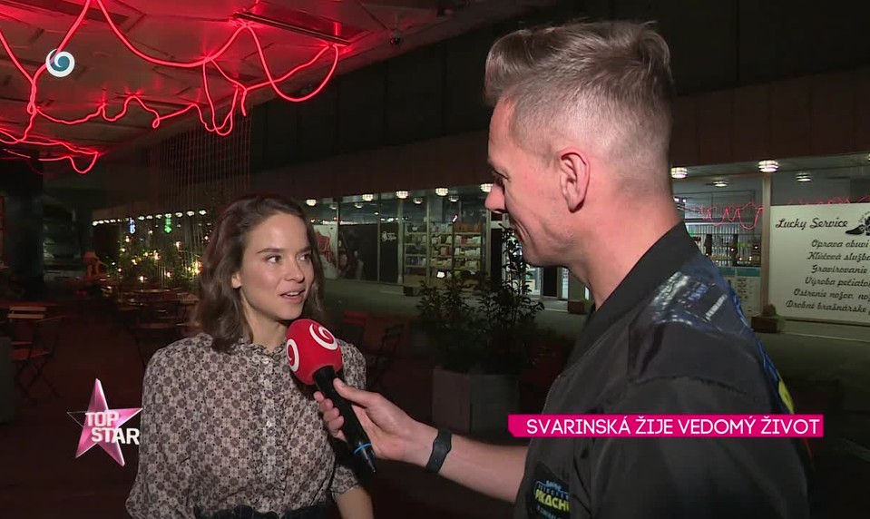 Svarinská žije vedomý život