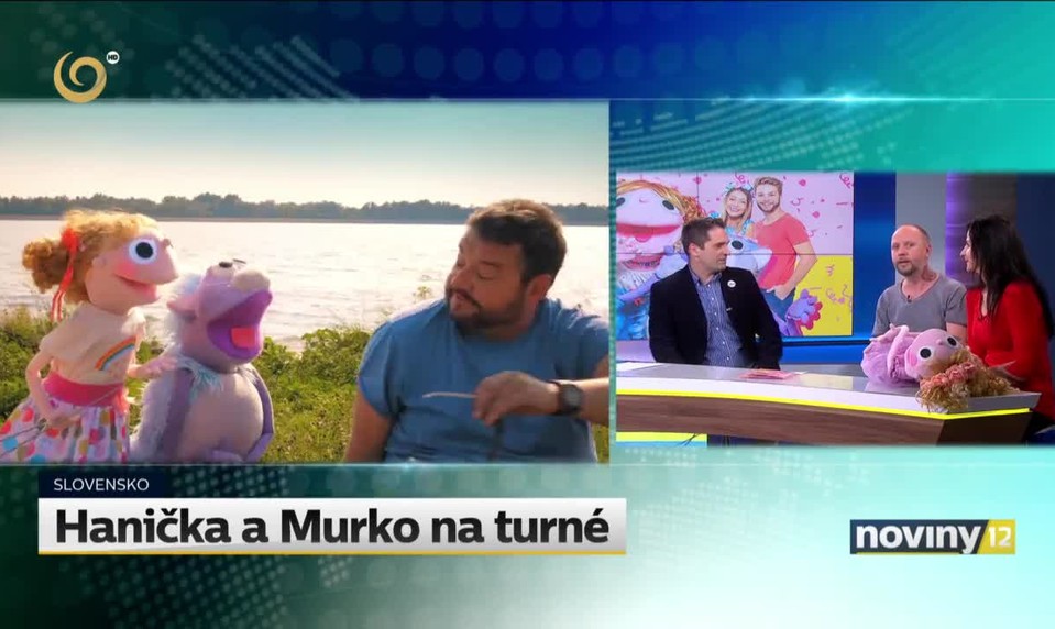 Hanička a Murko na turné