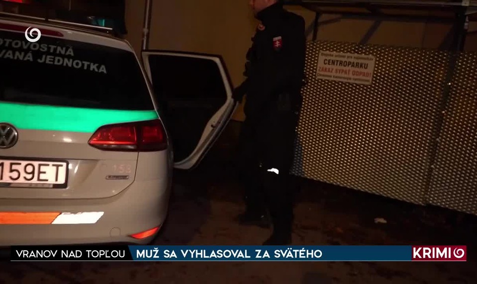 MUŽ SA VYHLASOVAL ZA SVÄTÉHO