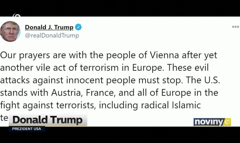 Reakcie politikov na útok vo Viedni