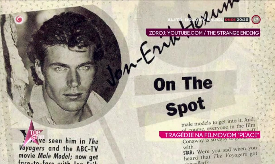 TRAGÉDIE NA FILMOVOM "PĽACI"