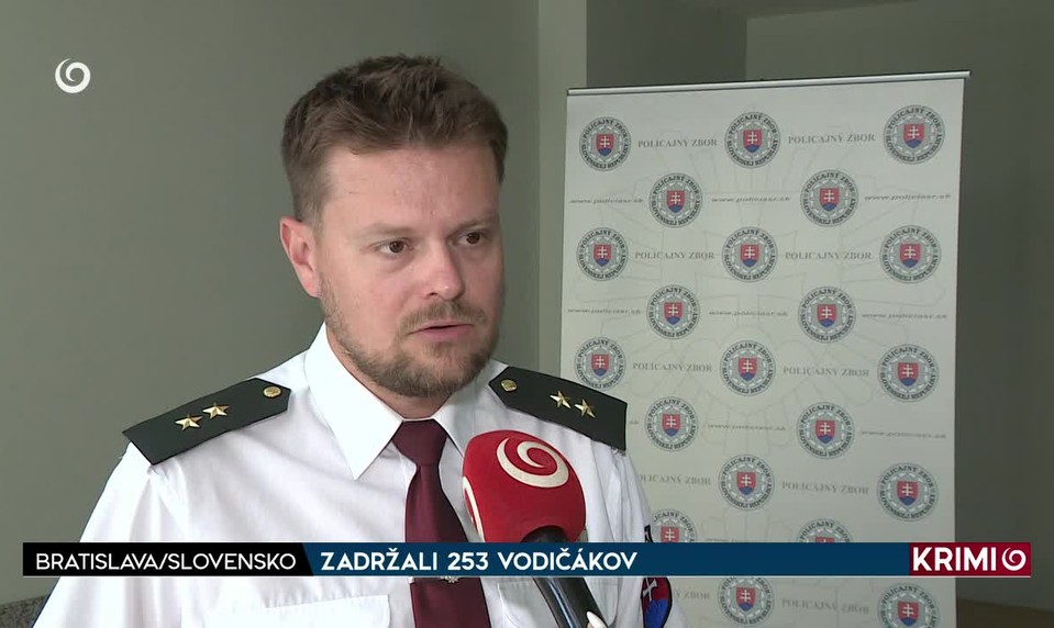 ZADRŽALI 253 VODIČÁKOV