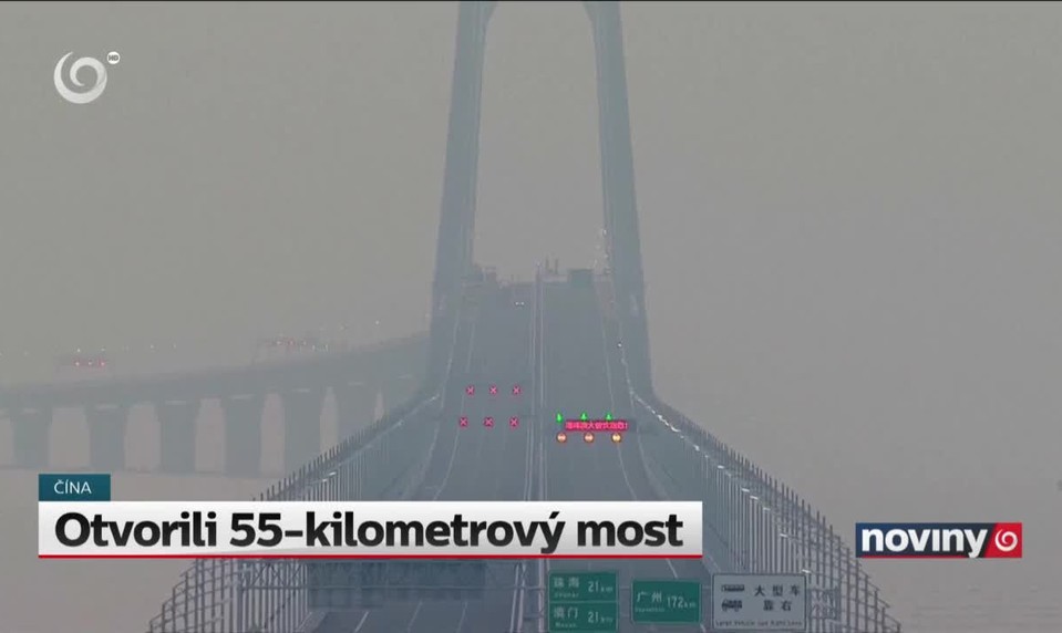 Otvorili 55-kilometrový most