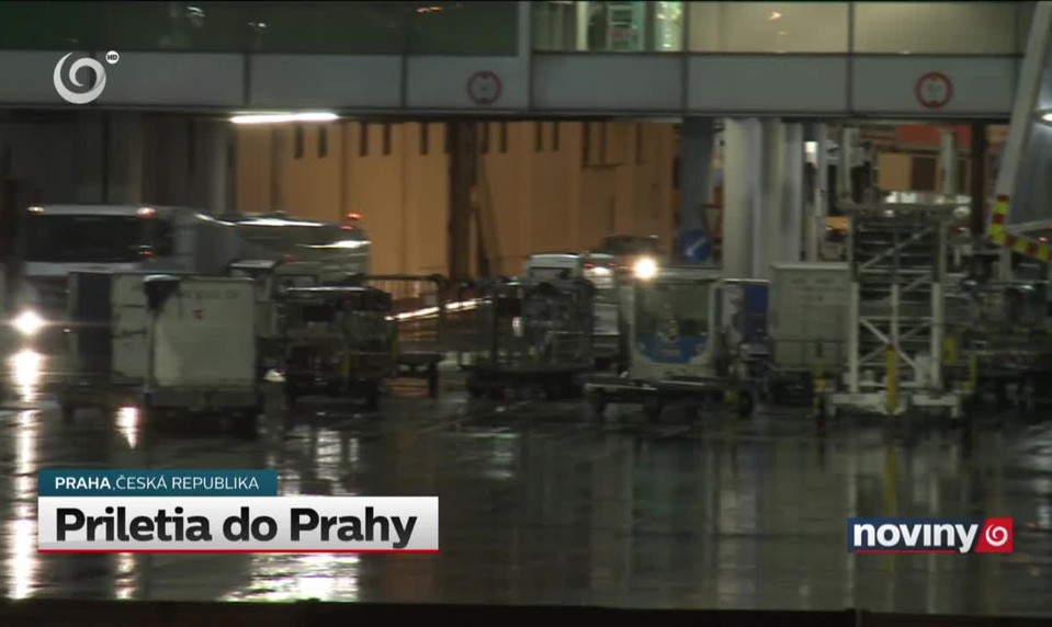 Priletia do Prahy