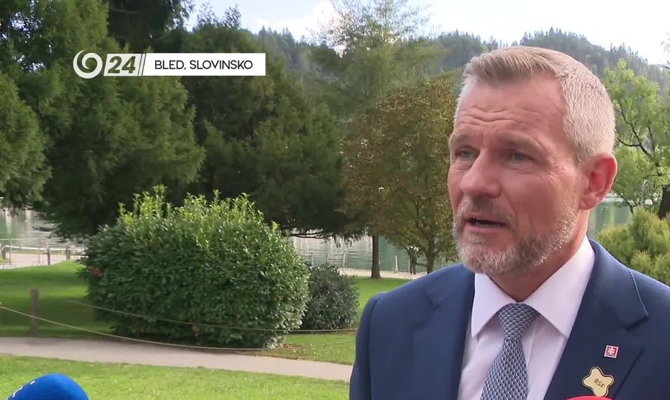 Tlačová beseda prezidenta Pellegriniho po strategickom fóre v Slovinsku
