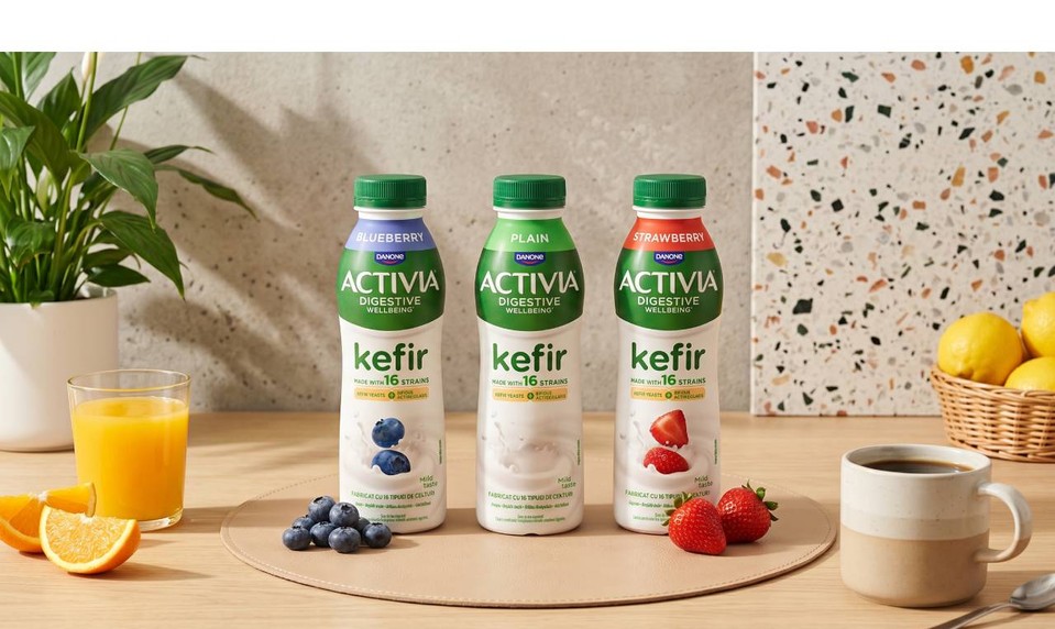 Activia Kefír: lahodný rituál pre telo aj vnútornú pohodu