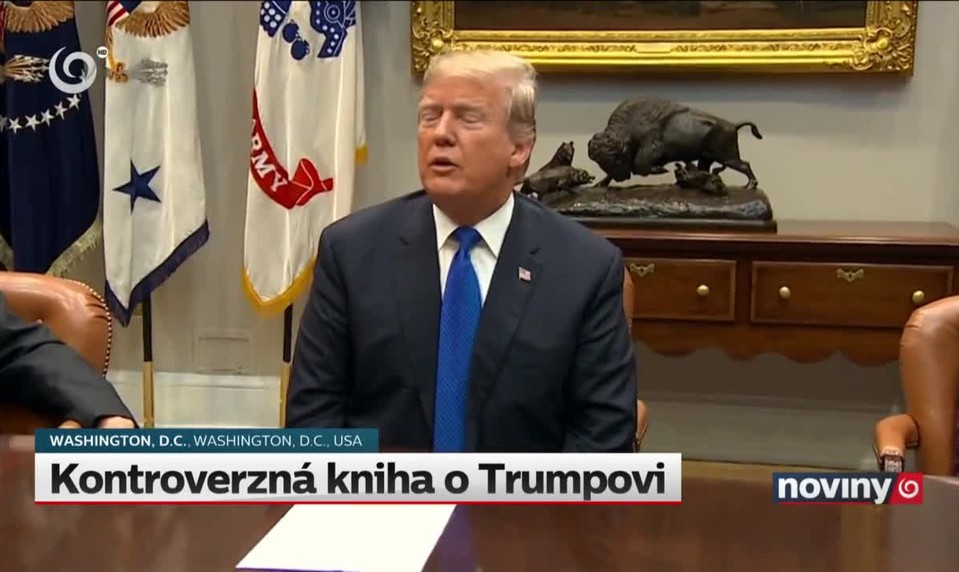 Kontroverzná kniha o Trumpovi