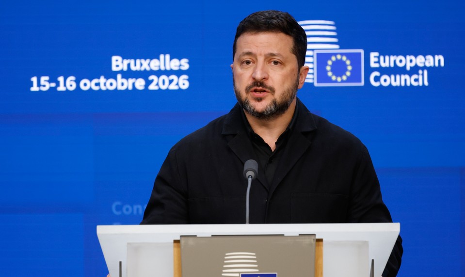 Zelenskyj v Bruseli: Putinovi nebude stačiť žiadne územie, chce zničiť Ukrajinu