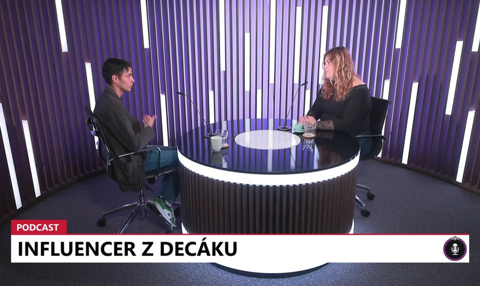 Influencer z decáku