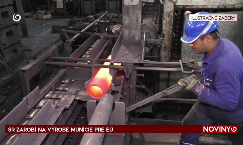 SR ZAROBÍ NA VÝROBE MUNÍCIE PRE EÚ