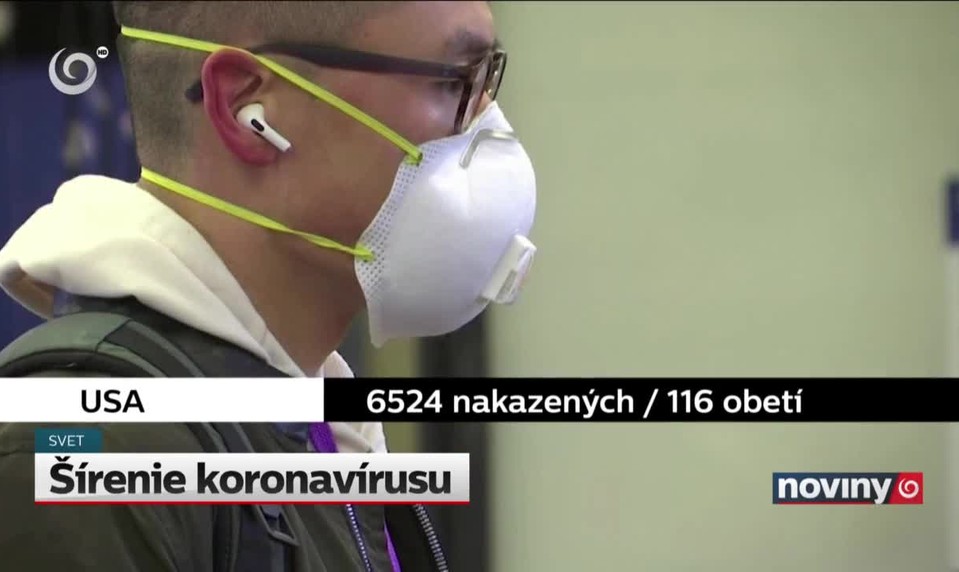 Šírenie koronavírusu