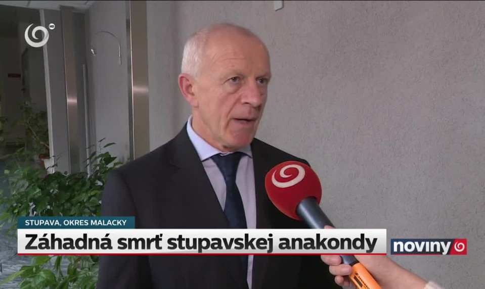 Záhadná smrť stupavskej anakondy