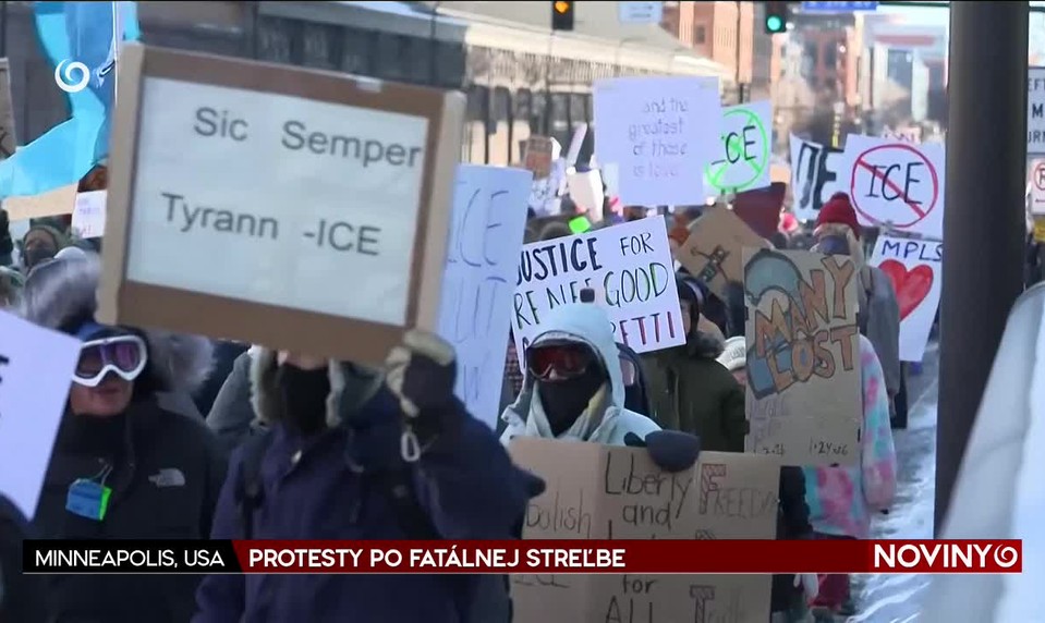 PROTESTY PO FATÁLNEJ STREĽBE