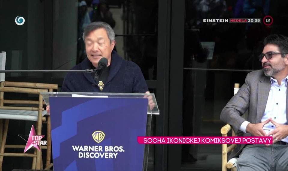 Socha ikonickej komiksovej postavy