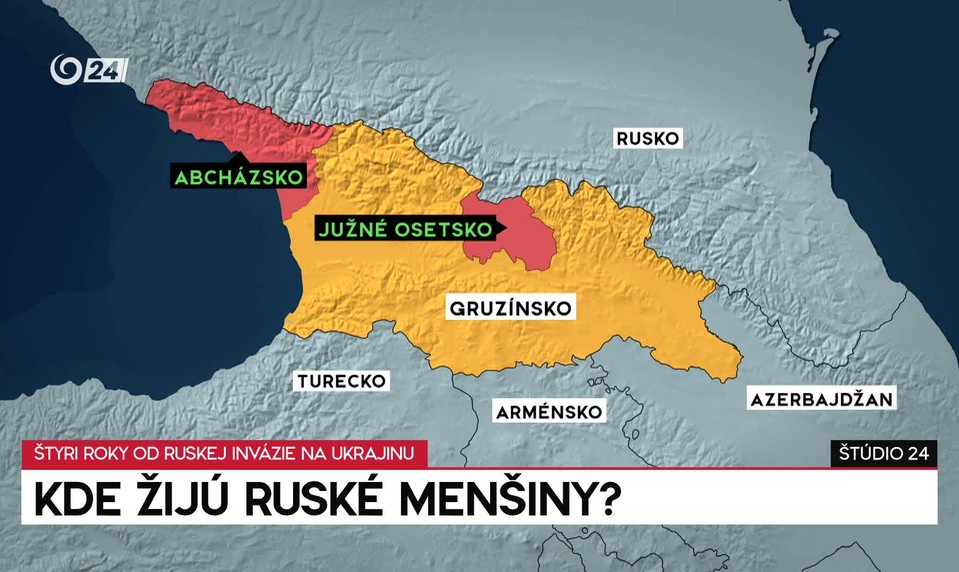 Štúdio 24: Kde žijú ruské menšiny?