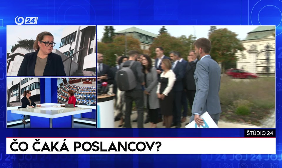 Štúdio 24: Čo čaká poslancov?