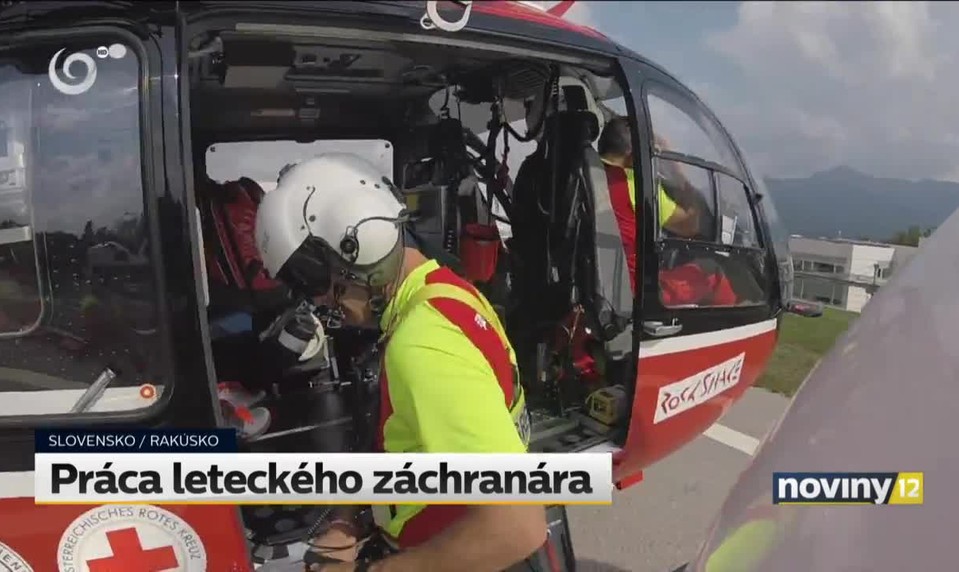 Práca leteckého záchranára