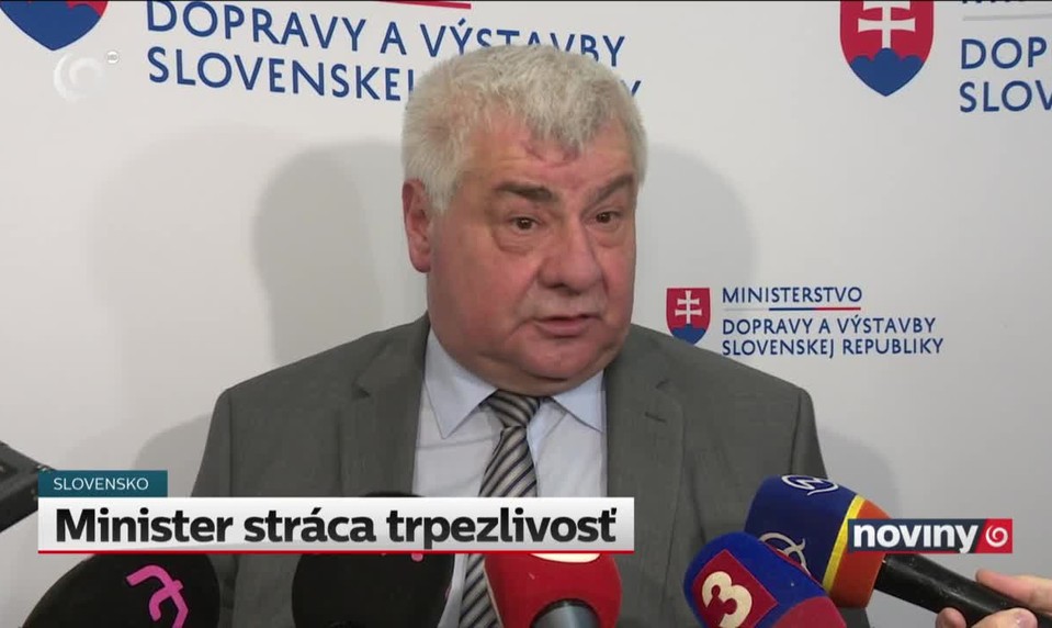 Minister stráca trpezlivosť