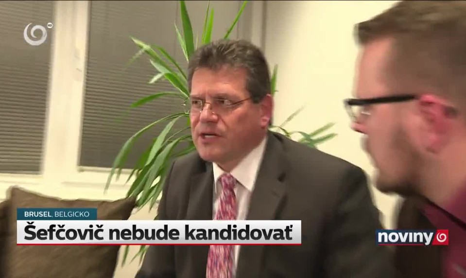 Šefčovič nebude kandidovať
