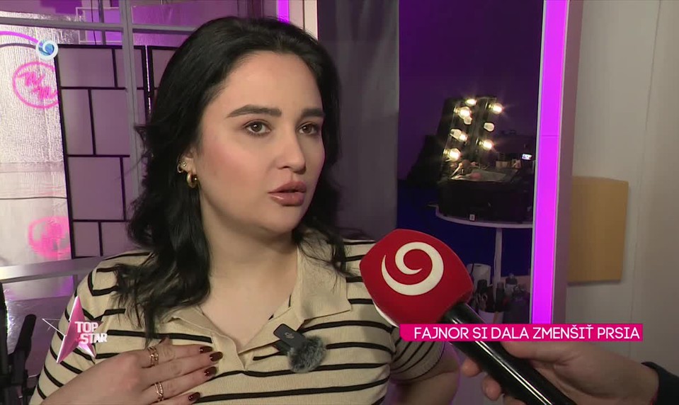 Fajnor si dala zmenšiť prsia