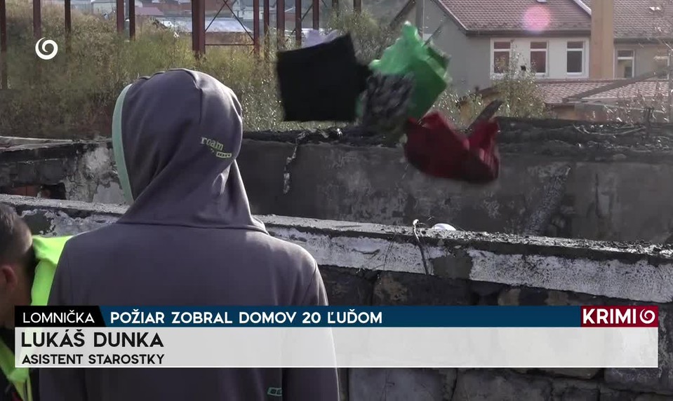 POŽIAR ZOBRAL DOMOV 20 ĽUĎOM