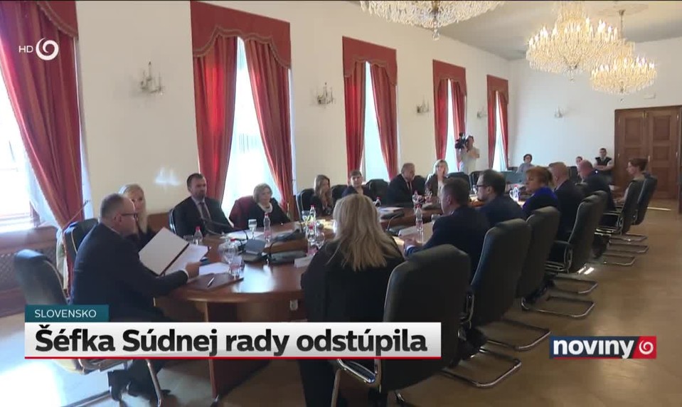 Šéfka Súdnej rady odstúpila
