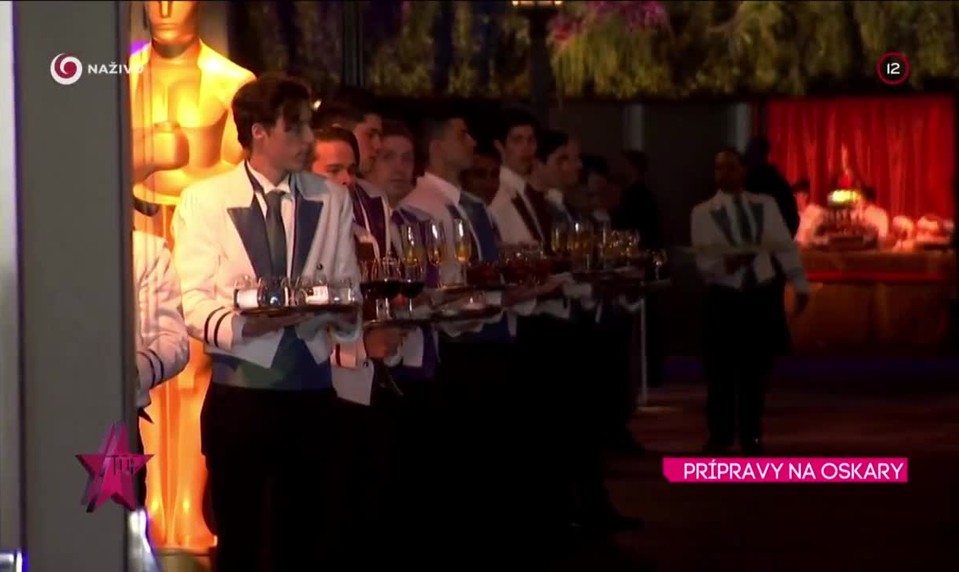 PRÍPRAVY NA OSKARY