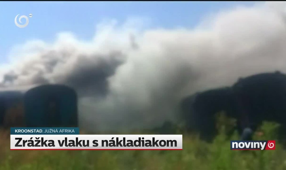 Zrážka vlaku s nákladiakom
