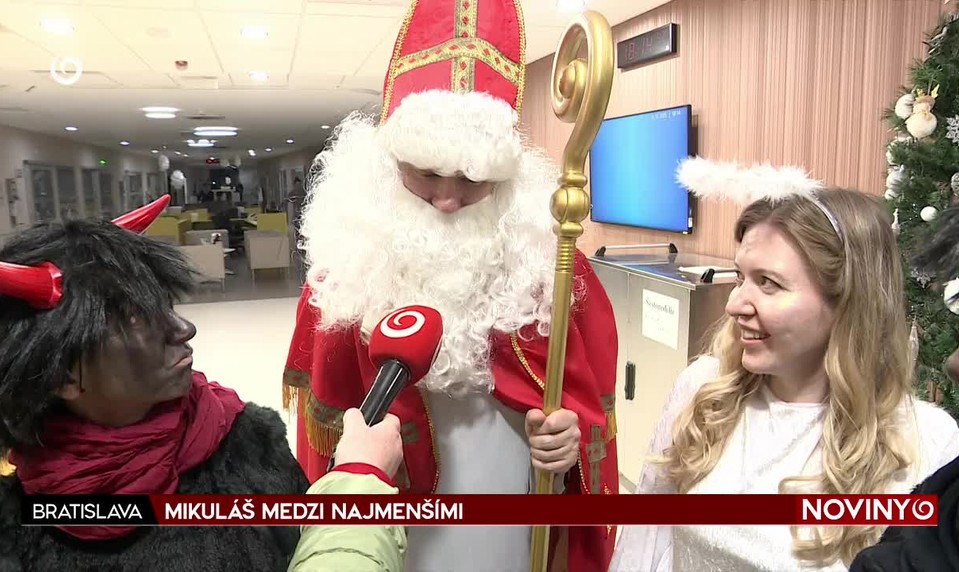 MIKULÁŠ MEDZI NAJMENŠÍMI
