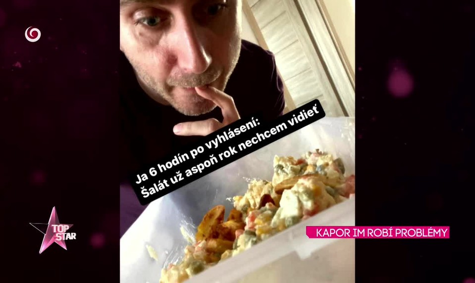 KAPOR IM ROBÍ PROBLÉMY