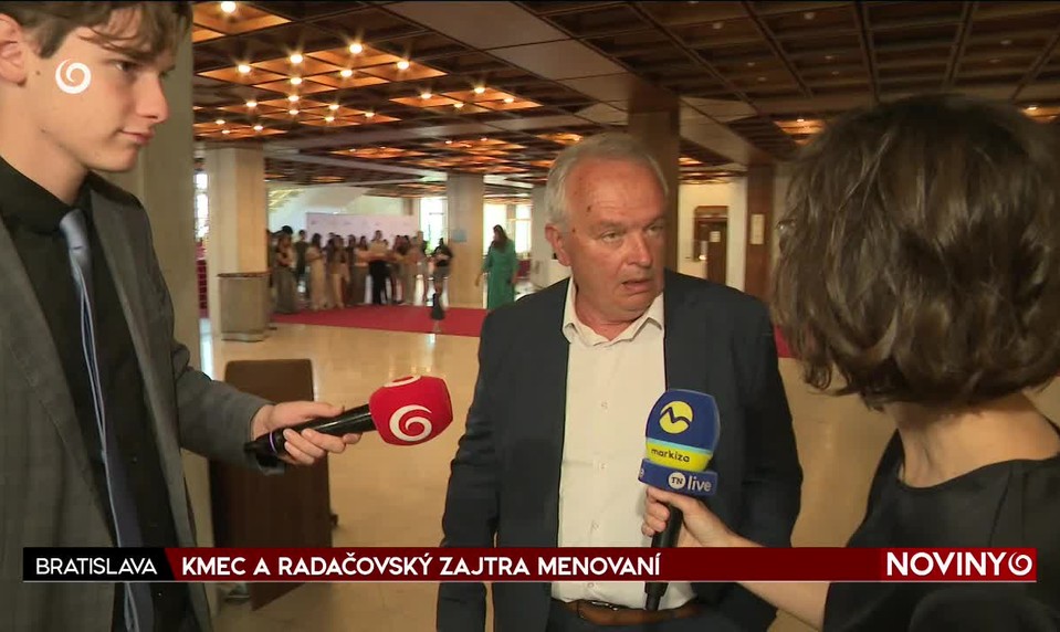 KMEC A RADAČOVSKÝ ZAJTRA MENOVANÍ